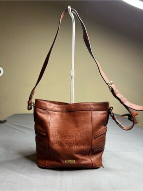 Rebecca Minkoff Cognac Leather Shoulder Bag | Boho Luxe + Everyday Chic